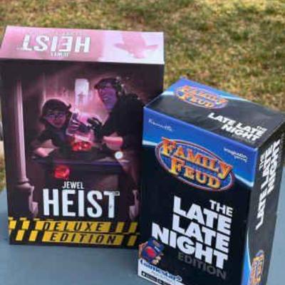 Jewel Heist & Family Feud Games
