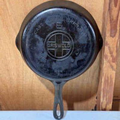 Griswold Cast Iron Skillet - 9
