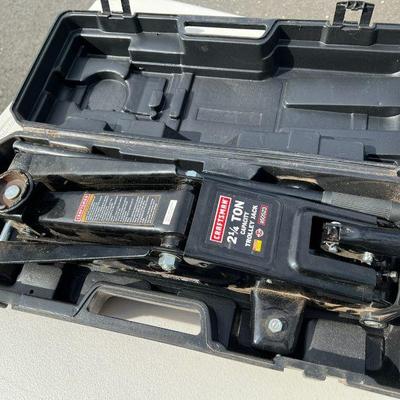 Craftsman 2 1/4 Ton Steel Floor Trolley Jack in Original Case
