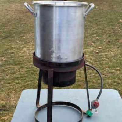 Propane Outdoor Gas Cooker With Pot

