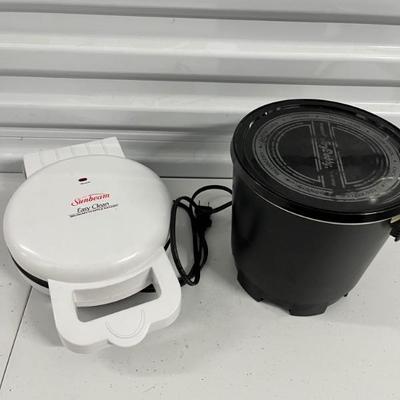 Fry Daddy and Waffle Maker