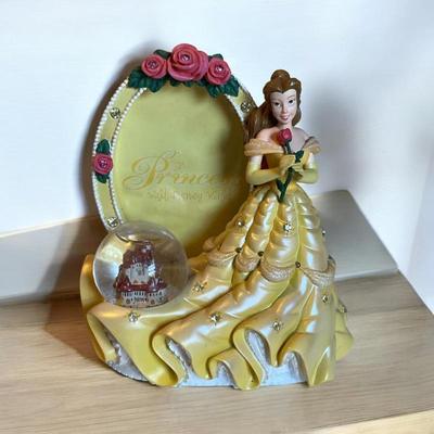 Beauty and the Beast Snow Globe Picture Frame