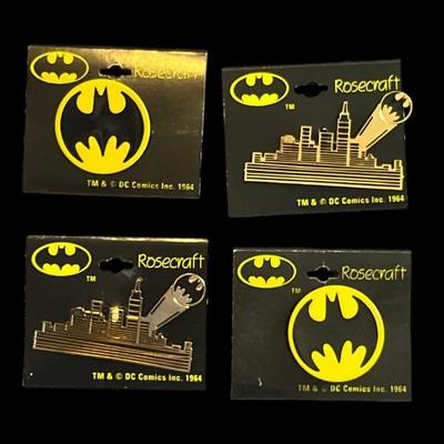 Batman Themed Pins