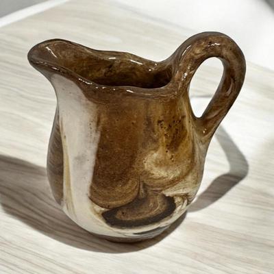 Swirl Pottery Pitcher
