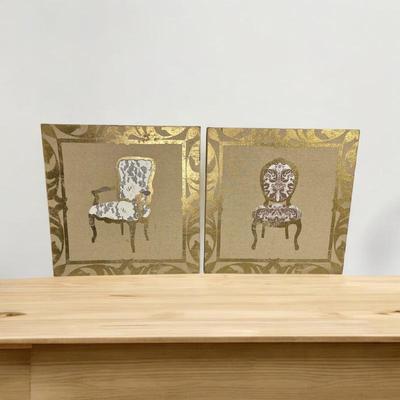 Unique Painted Chair Pieces