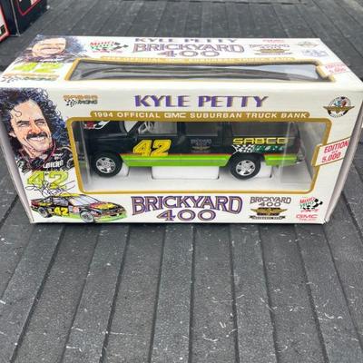 Kyle Petty Suburban Diecast Bank