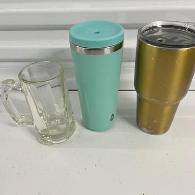 Glass and Tumbler Lot