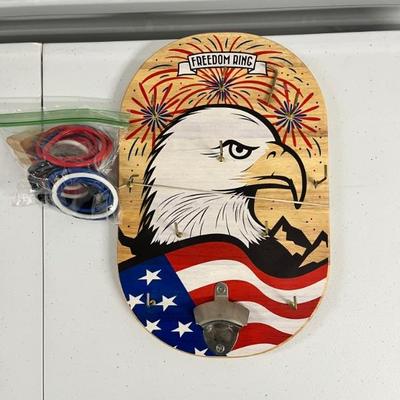 2 Patriot Themed Ring Toss Games 