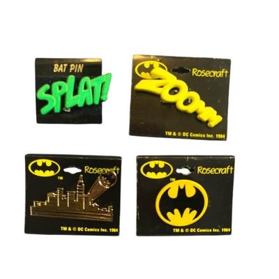 Batman Themed Pins