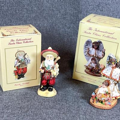 Mexico And Venezuela Figures From The International Santa Claus Collection
