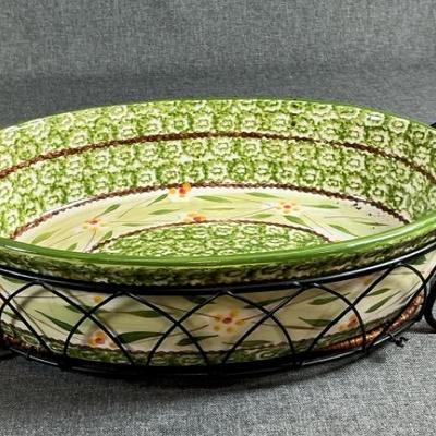 2 Temp-Tations By Tara Old world Casserole Dishes