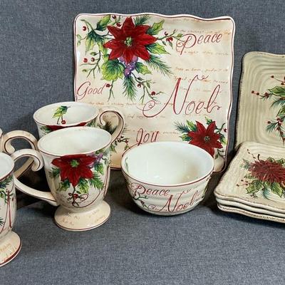 Noel Holiday Dishes