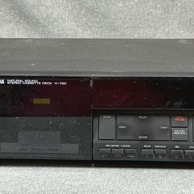 YAMAHA Natural Sound Stereo Cassette Deck Model K-720