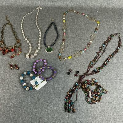 Assorted Beaded Costume Jewelry