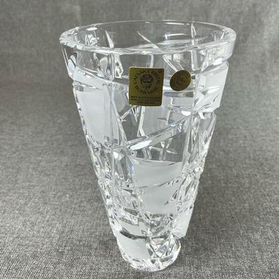 Caesar Crystal Bohemiae Mars Standard Miter Vase
