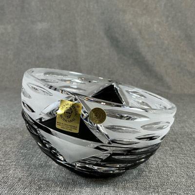 Caesar Crystal Bohemiae Mirage Standard Chestnut Bowl Black By Kunst 
