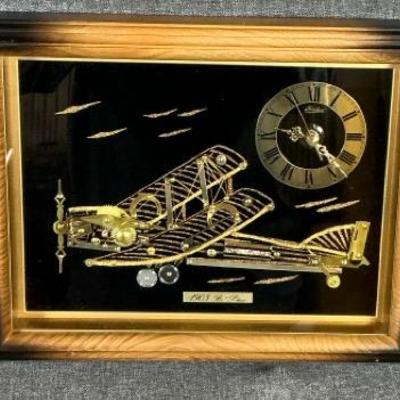 Linden Clock - 1903 Bi-Plane 