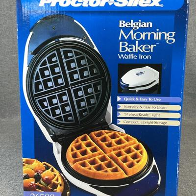 Proctor Silex Belgian Morning Baker Waffle Iron