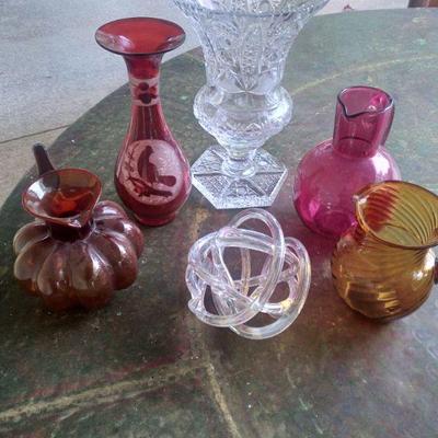 Antique glassware