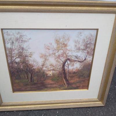Signed oil on canvas
