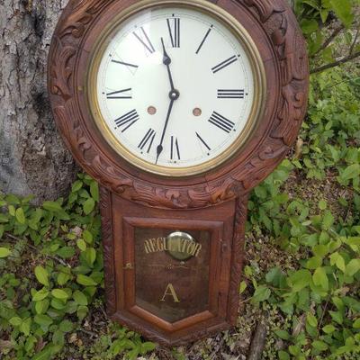 Old carved regulator