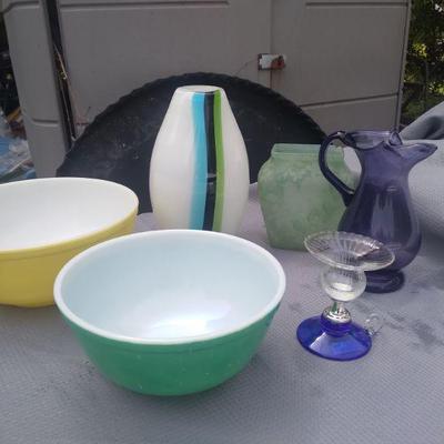 Art glass Pyrex 
