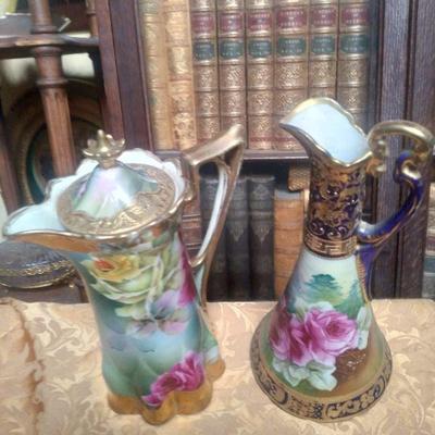 Many rare pieces of signed nippon