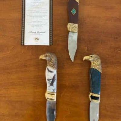 https://ctbids.com/estate-sale/34797/item/3902206/Franklin-Mint-Bald-Eagle-Knife-Collection