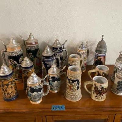 https://ctbids.com/estate-sale/34797/item/3908411/German-American-Beer-Stein-Collection