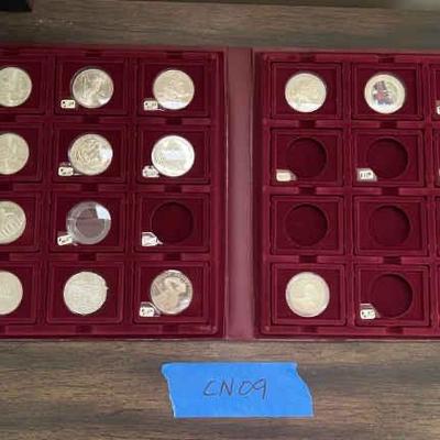 https://ctbids.com/estate-sale/34797/item/3902697/Commemorative-5-Coins