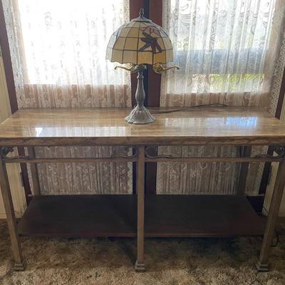 https://ctbids.com/estate-sale/34797/item/3906567/End-Table-Tiffany-Style-Lamp