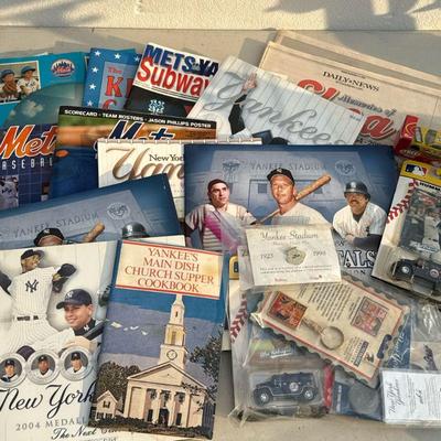 Yankees & Other Memorabilia | Yankee Stadium, New York Mets, and other baseball related ephemera and collectibles.

