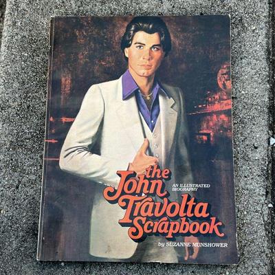 John Travolta Scrapbook | An illustrated biography by Suzanne Munshower.


