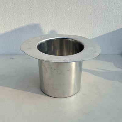 Kate Spade / Lenox Ice Bucket | "Two of a Kind" Bottoms Up aluminum ice bucket by Lenox for Kate Spade. - h. 7.5 x w. 12 x d....