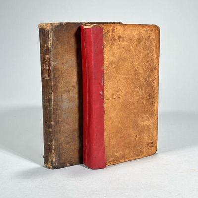 (2pc) 19TH CENTURY SCHOOL BOOKS | Including: Adam's Latin Grammar by C.D. Cleveland 1836, and The National Arithmetic of the...