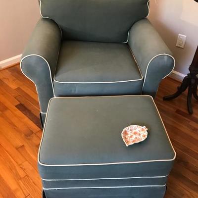 chair and ottoman $55