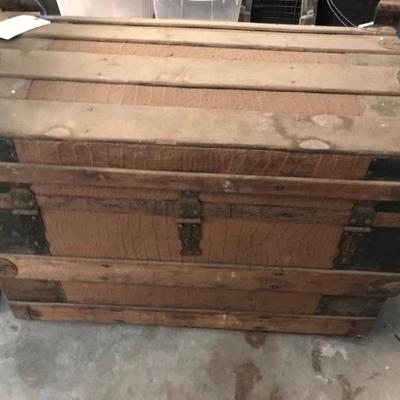 antique trunk $65