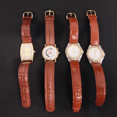 JP006 - Brown Band Vintage Watches
