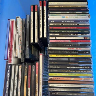 Large Collection of CDs & VHS Tapes – The Beatles, Stevie Wonder, The Band & More