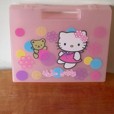 Hello Kitty Plastic Carrying Case