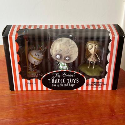 Tim Burton's Tragic Toys for Girls and Boys - Collectible Set