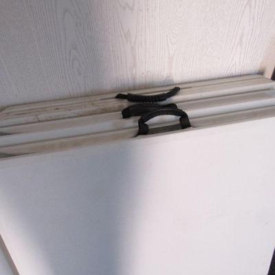3- 6' fold in half folding tables