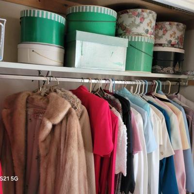 full length mink coat, ladies clothes