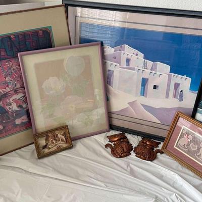 Framed Artwork & Print Collection - Southwestern & Traditional Themes
