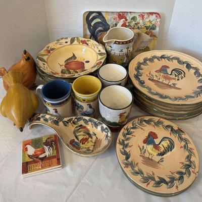 Collection of Rustic, Farmhouse-style Dinnerware