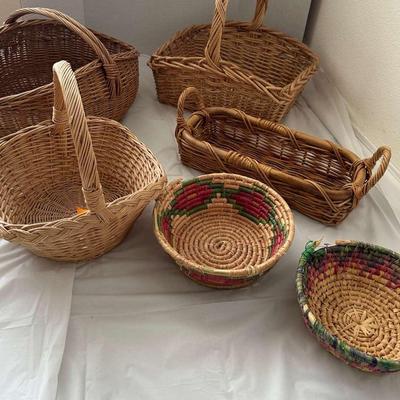 Assorted Woven Basket Collection