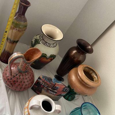 Assorted Decorative Vase Collection