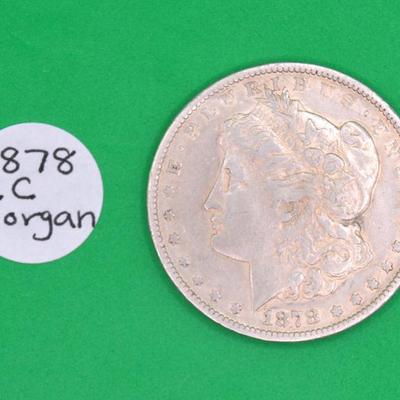 1878 Morgan Silver Dollar 