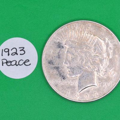 1923 Peace Dollar 