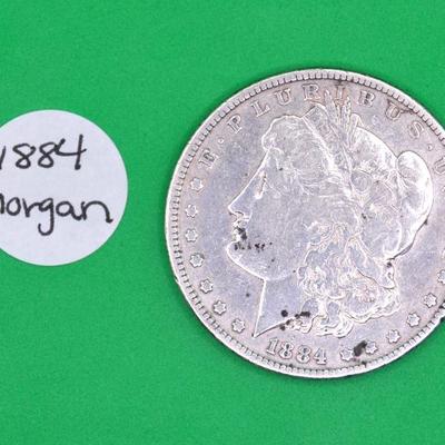 1884 Morgan Silver Dollar 